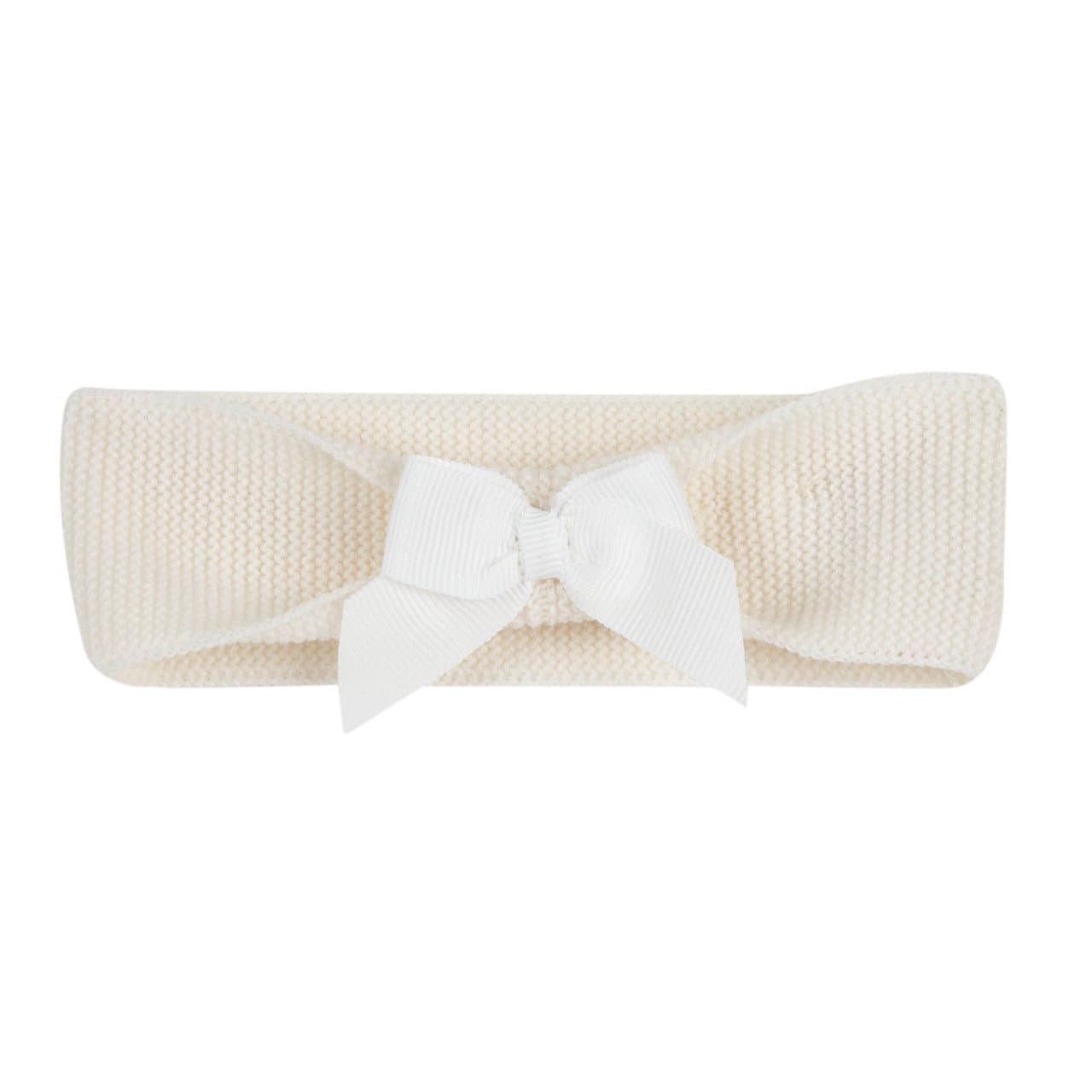 Fascetta | Chicco Fascetta in maglia Chicco rosa in pura lana per bambina, con fiocco applicato, ideale per autunno/inverno e certificata Oeko-Tex. | Chicco