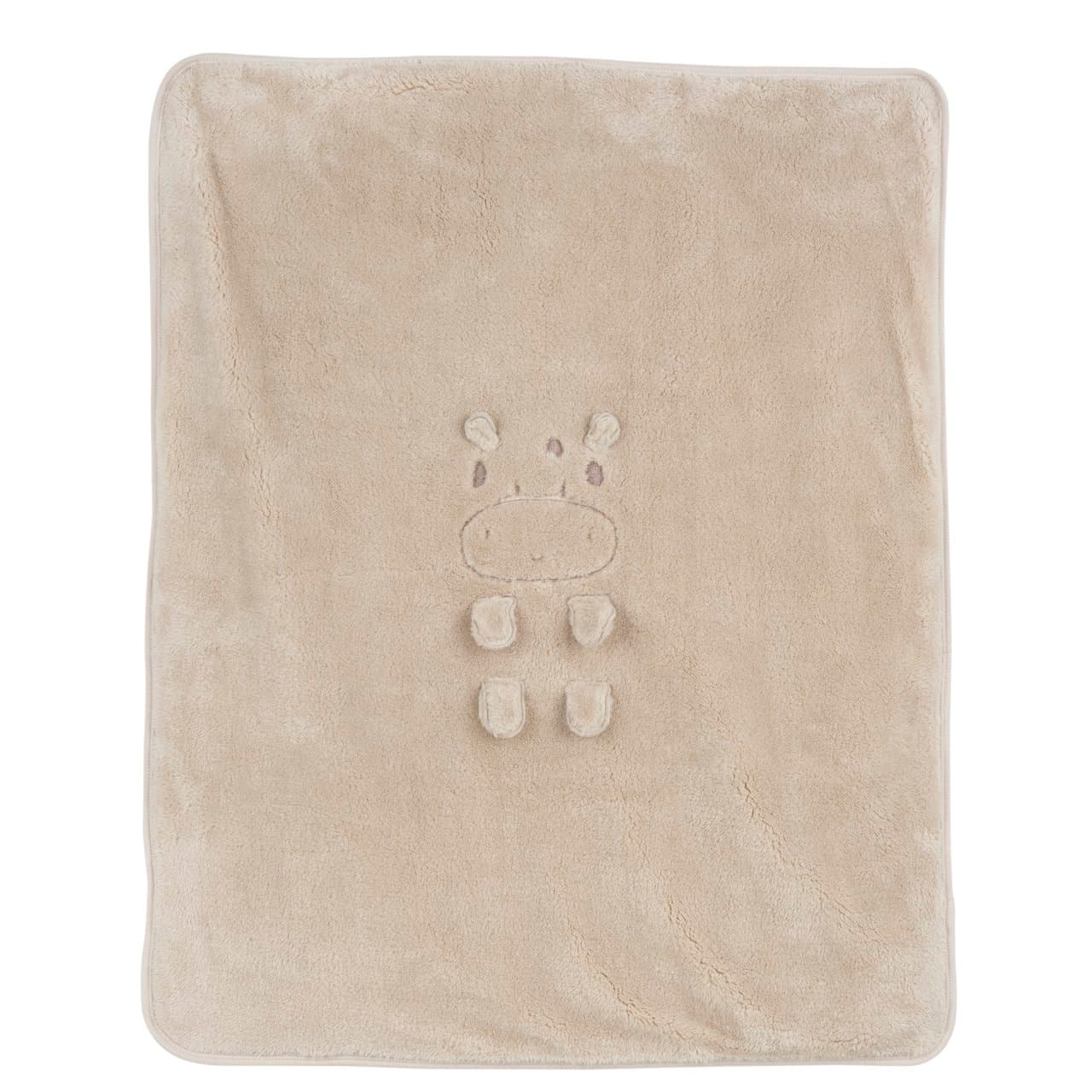 Coperta Carrozzina | Chicco Coperta carrozzina Chicco unisex bianca in felpa elasticizzata calda, con grafica ricamata e applicazioni tridimensionali, ideale per neonati autunno/inverno. | Chicco