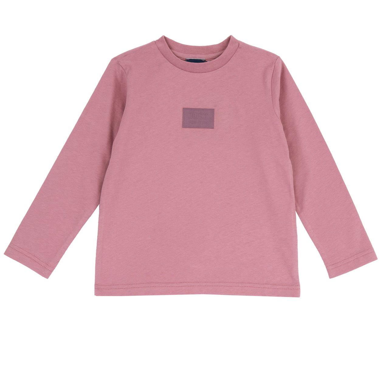 Maglietta Manica Lunga | Chicco Maglietta manica lunga Chicco unisex in jersey di cotone rosa con stampa tono su tono in rilievo, ideale per autunno/inverno. | Chicco