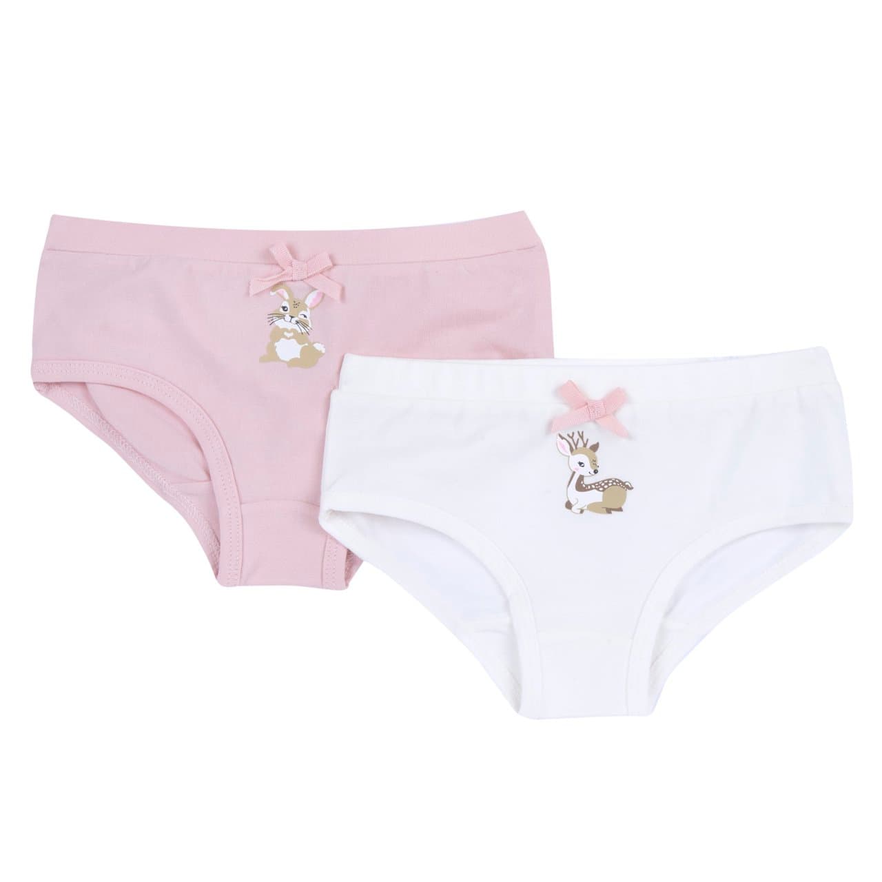 Set Intimo Culottes | Chicco Set intimo culottes Chicco bambina rosa in cotone elasticizzato, con stampa e fiocchetto, ideale per autunno/inverno, certificato Oeko-Tex. | Chicco