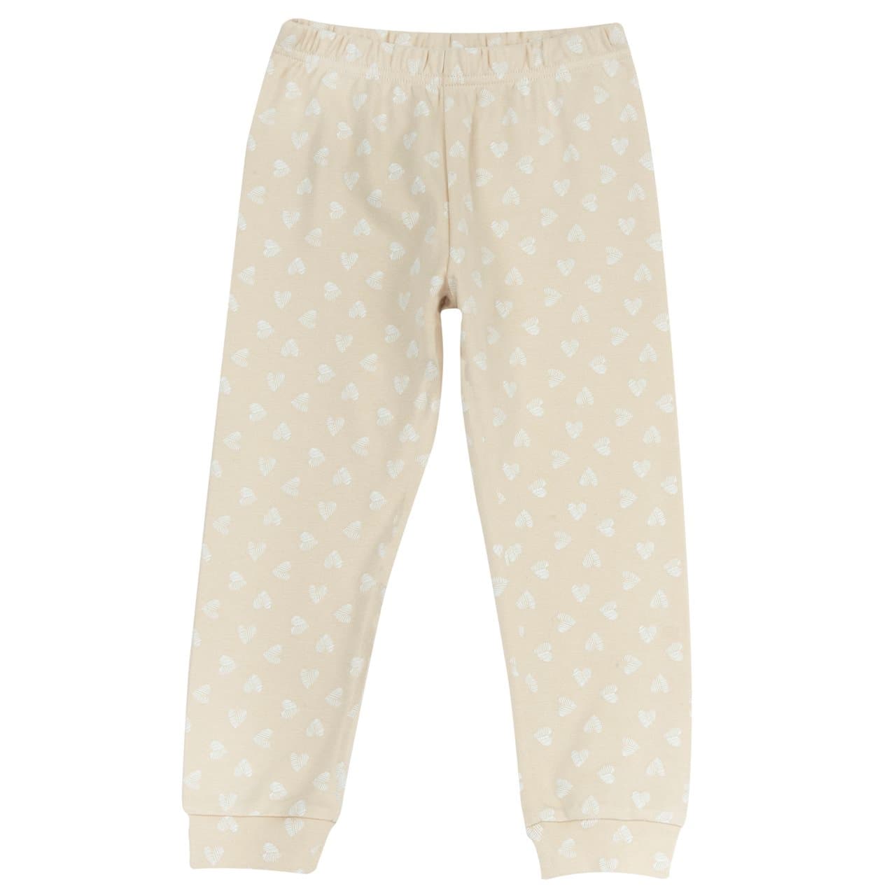 Pantaloni Lunghi Pigiama | Chicco Pantaloni lunghi da pigiama Chicco per bambina in cotone interlock rosa, con vita elasticizzata, ideali per l'autunno/inverno. | Chicco