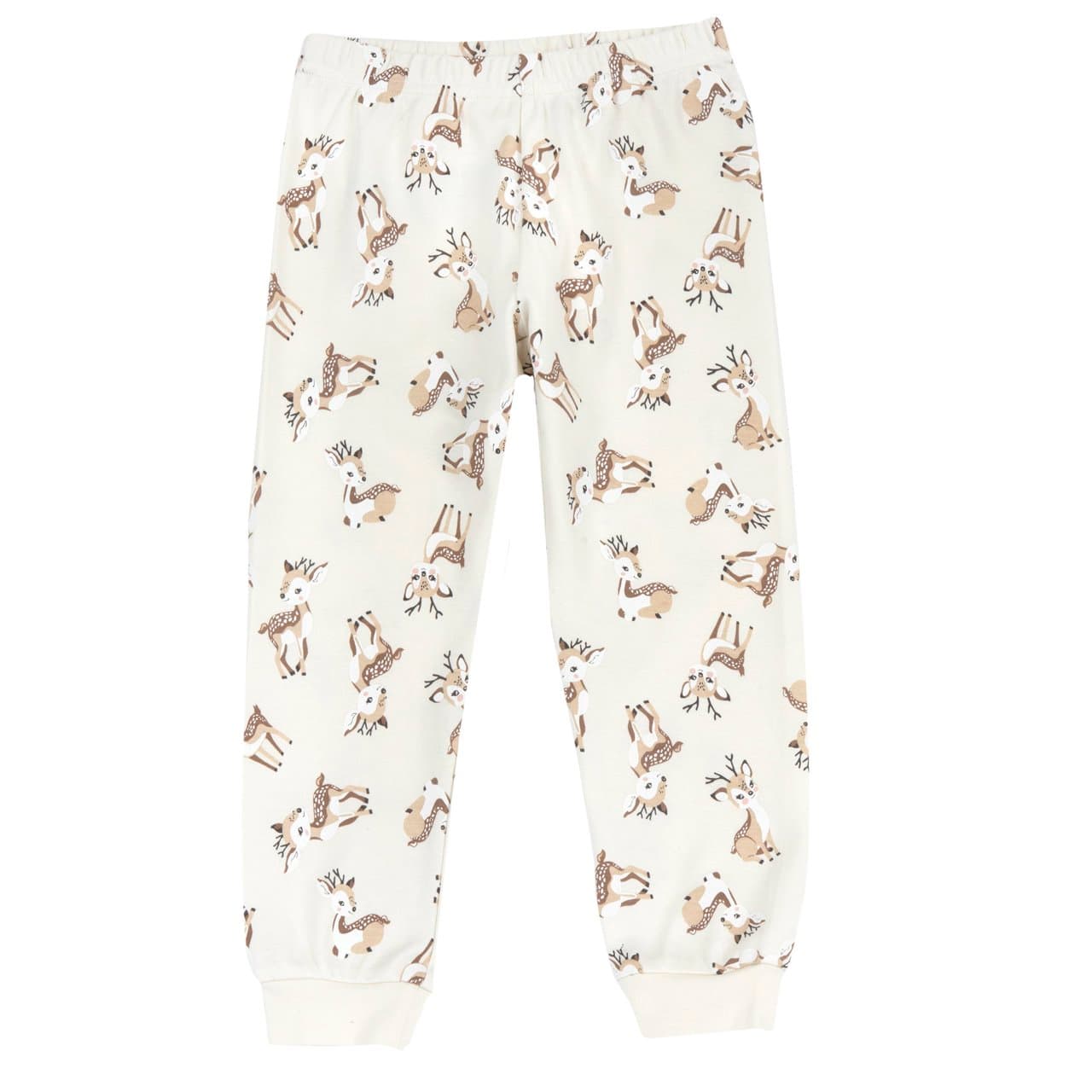Pantaloni Lunghi Pigiama | Chicco Pantaloni lunghi da pigiama Chicco per bambina in cotone interlock rosa, con vita elasticizzata, ideali per l'autunno/inverno. | Chicco