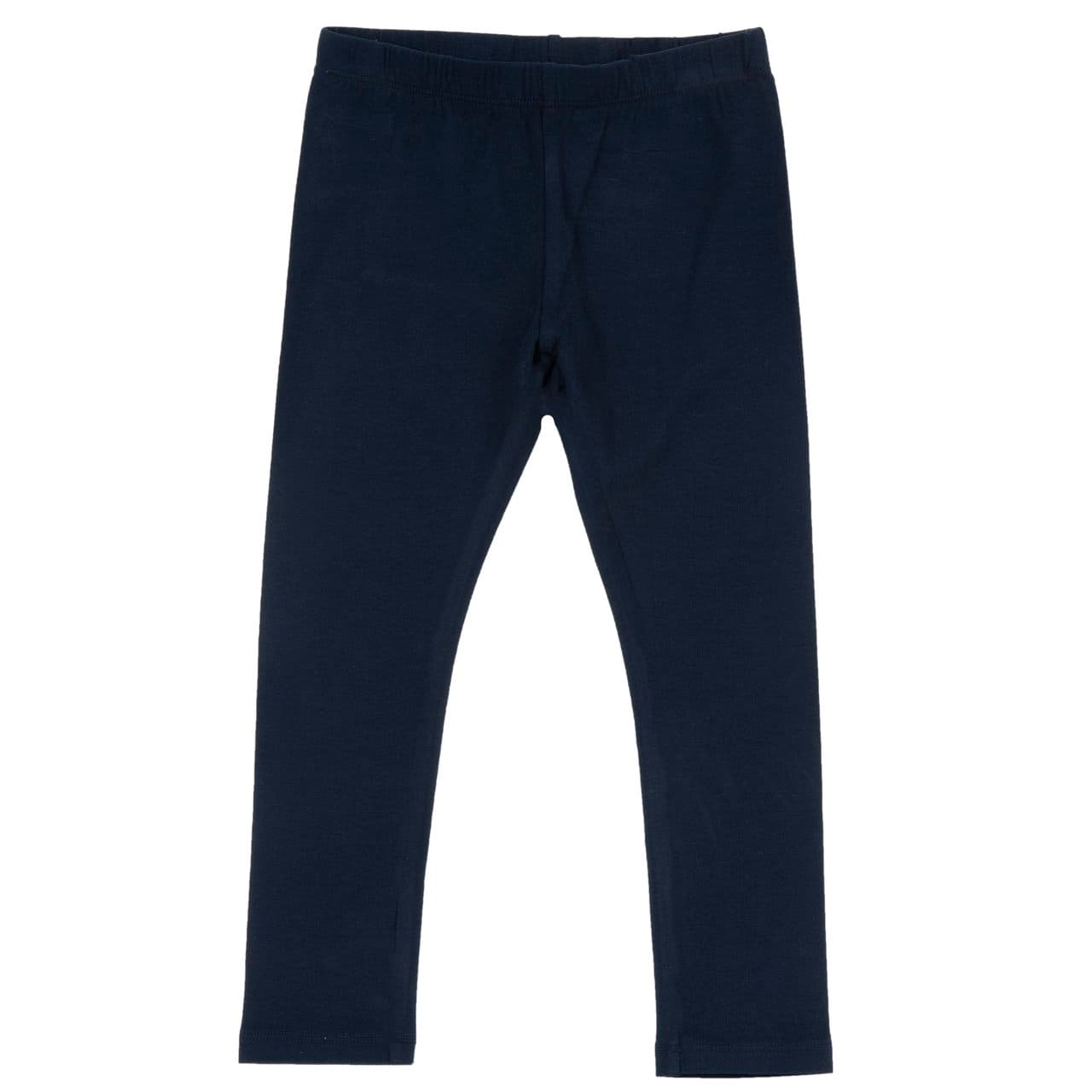 Leggings Tinta Unita | Chicco Leggings lunghi blu tinta unita Chicco da bambina in jersey di cotone elasticizzato, con vita elasticizzata per autunno/inverno. | Chicco