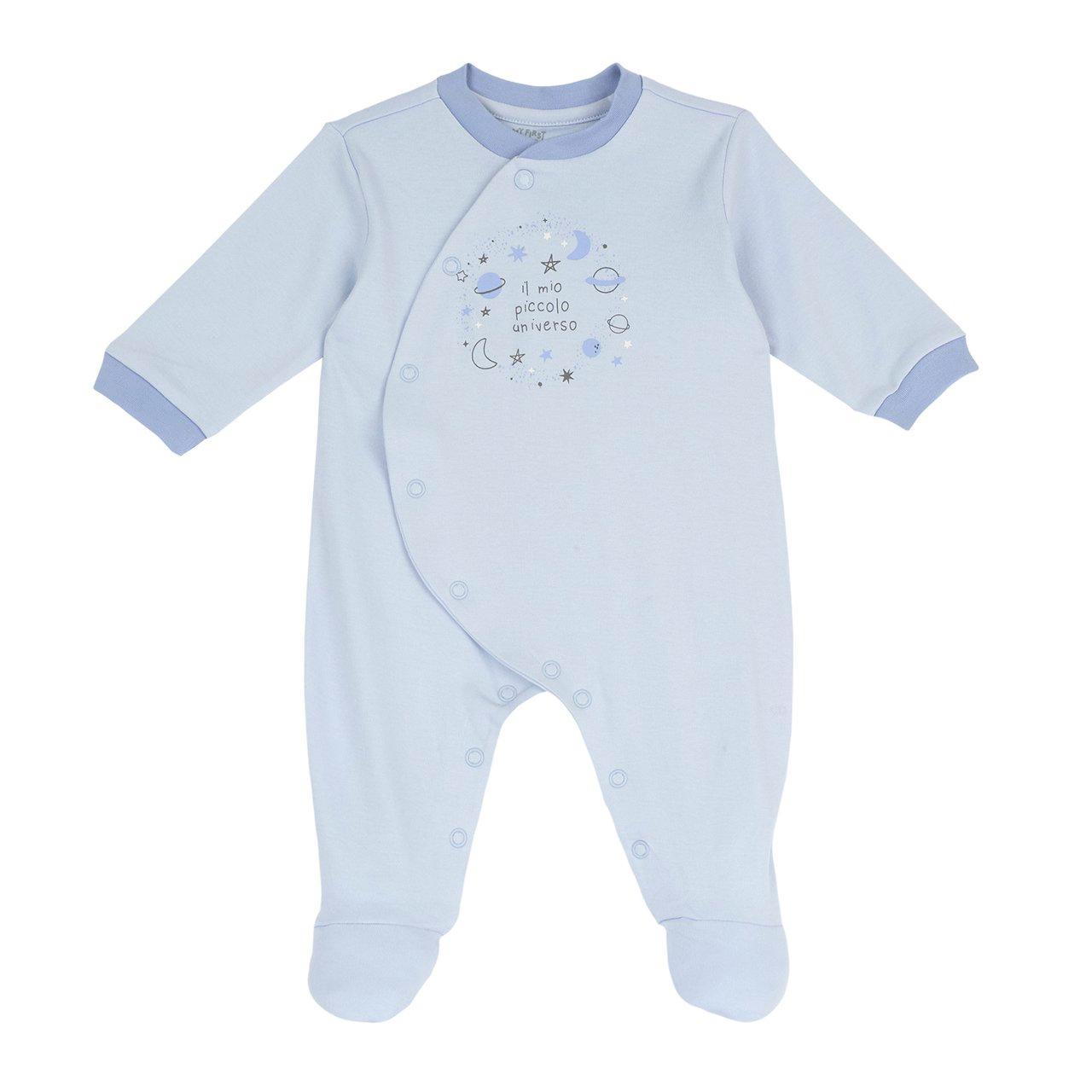 Tutina Aperta Davanti | Chicco Tutina aperta davanti Chicco rosa in interlock per bambina, con grafica stampata e chiusura a bottoni automatici, piedini antiscivolo dalla taglia 12 mesi. | Chicco
