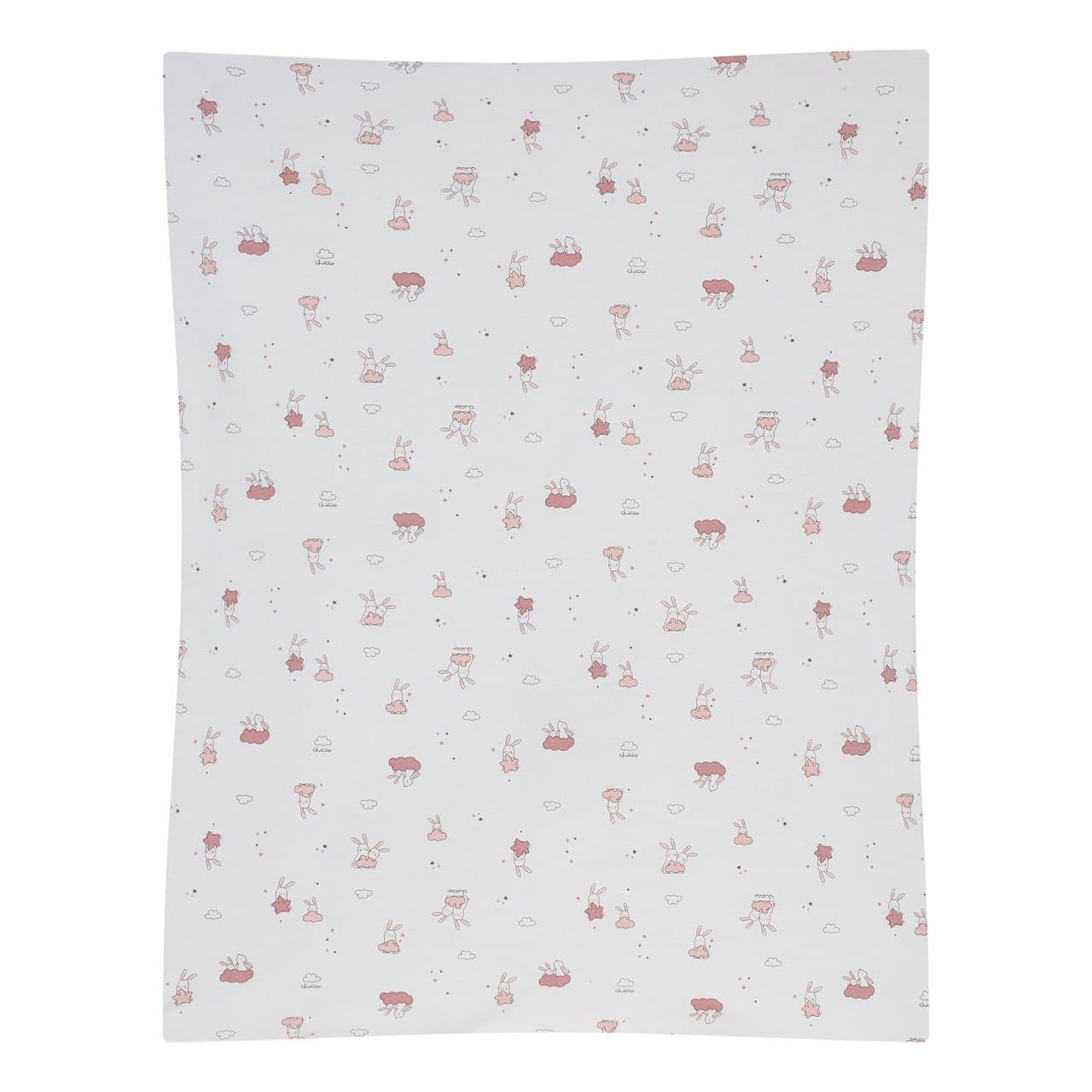 Coperta Carrozzina | Chicco Coperta carrozzina Chicco bianca in tessuto interlock con stampa fantasia, misura 80x64 cm, ideale per neonata autunno/inverno e corredino. | Chicco