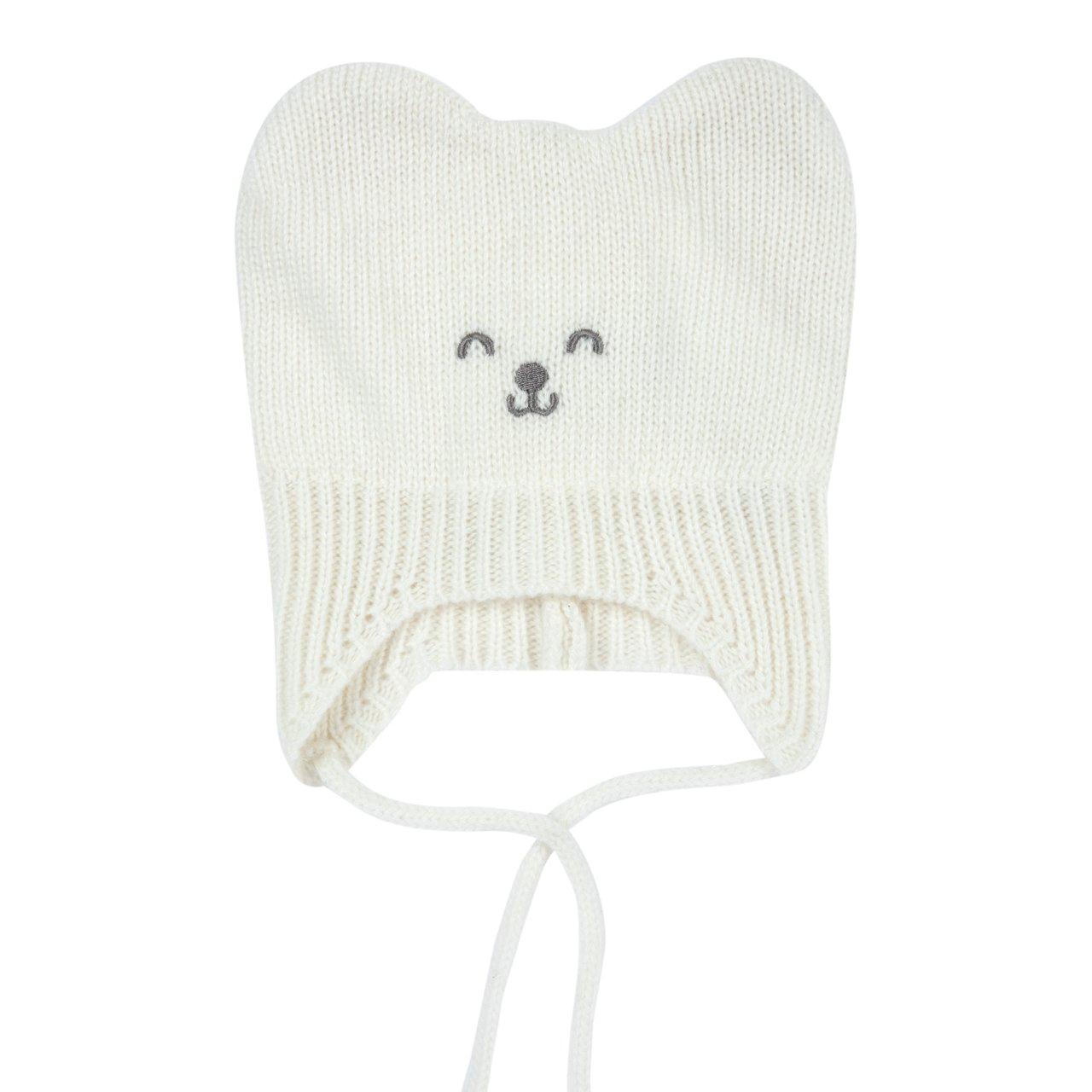 Cappello In Maglia | Chicco Cappello in maglia misto lana Chicco rosa per bambina, con fodera in cotone e ricamo musetto, ideale per autunno/inverno. | Chicco