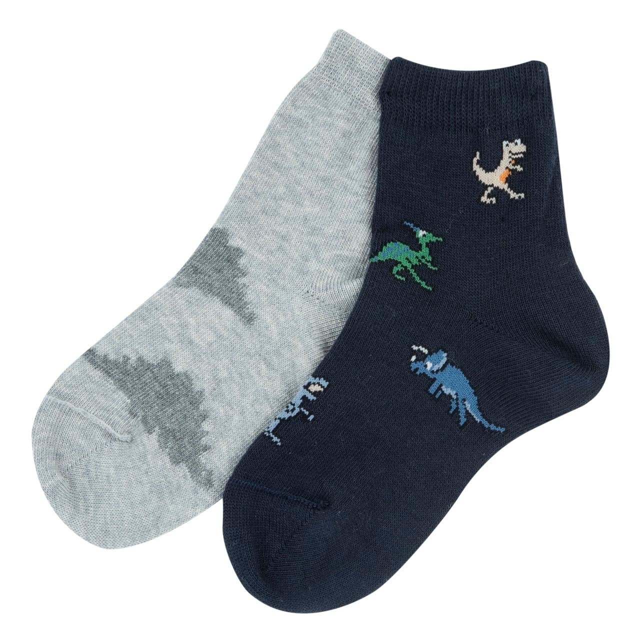 Set Due Paia Calzini | Chicco Set due paia di calzini Chicco per bambino, un paio blu con stampa pallone da basket e uno a righe bianche e blu su fondo verde, in misto cotone Oeko-Tex. | Chicco