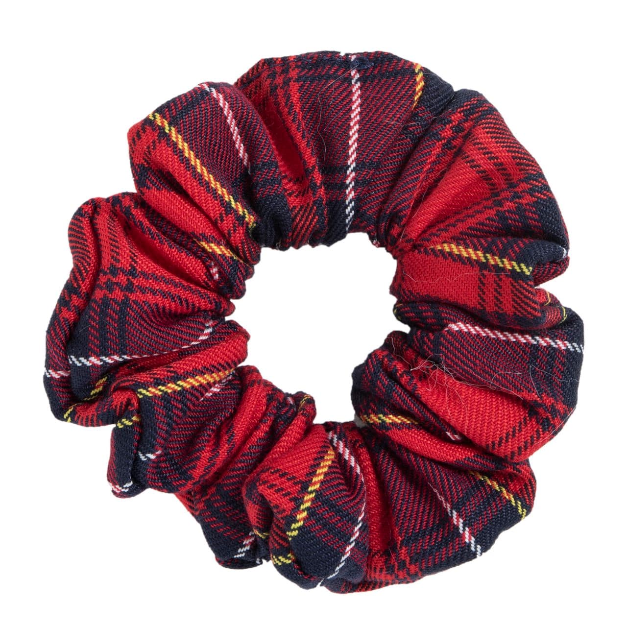 Elastico Per Capelli In Tessuto Scozzese | Chicco Elastico per capelli Chicco da bambina in tessuto scozzese rosso, ideale per l'autunno/inverno e per look country chic. | Chicco